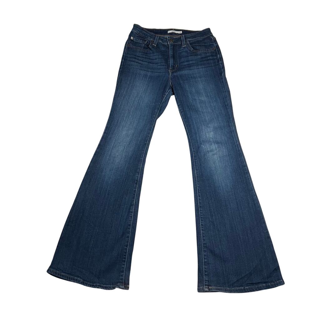 Levi's 726 High-Rise Flare Women's Jeans Size 29 Stretch Western Boho Cowgirl